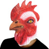 PartyHop Rooster Mask Animal Latex Full Head Realistic Masks Chicken Fancy Dress for Halloween Carnival Costume Party