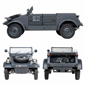 BEEZRC RocHobby 1/12 RC Crawler Kubelwagen Type 82 Model Car RC Car 8Km/h Hobby RC Crawler RC Cars Remote Control Car Nostalgia