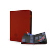 Card Guardian - 9 Pocket enhanced Binder with Zipper for 360 cards - side loading pockets for Trading Card Games TCG (Red)