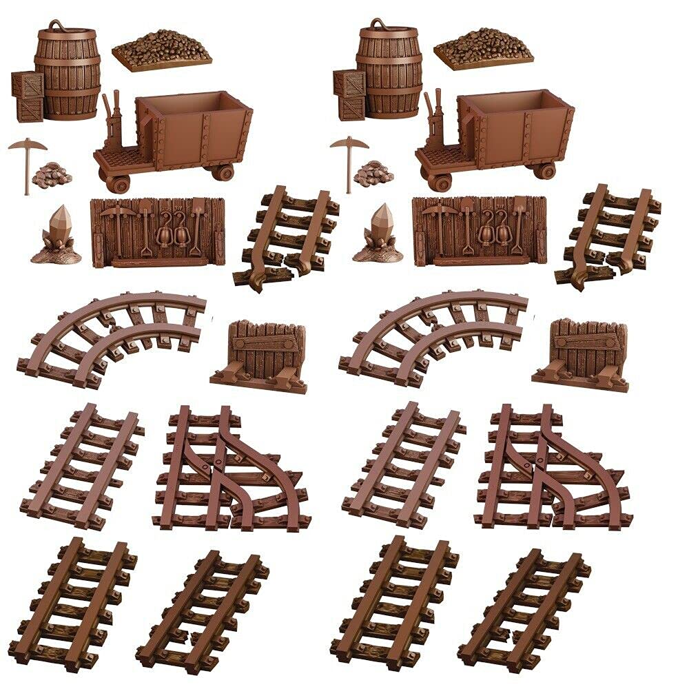 Mantic Games Miniature Game: Terrain Crate - Abandoned Mine Expansion Pack
