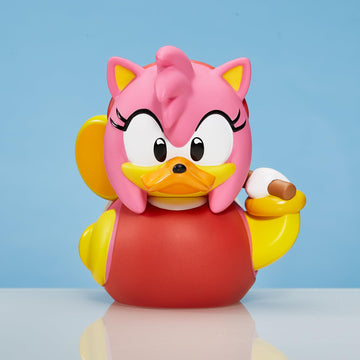 TUBBZ Boxed Edition Amy Rose Collectible Vinyl Rubber Duck Figure - Official Sonic The Hedgehog Merchandise - TV, Movies & Video