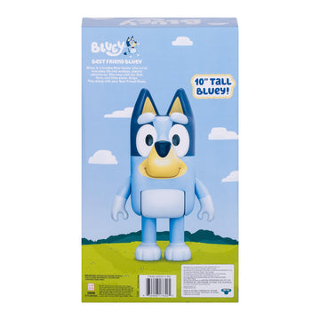 Bluey Articulated 10" Figure - Multicolor, Moving Arms, Model 17640, Polypropylene & PVC