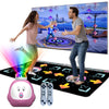 YRPRSODF Dance Mat for Kid & mature-themed Double Dance Mats for TV Electronic Dance Pad Game with Camera Exercise Dance Game for TV Plug and Play Dancing Mat for Family Games Xmas Birthday Gifts Ideas