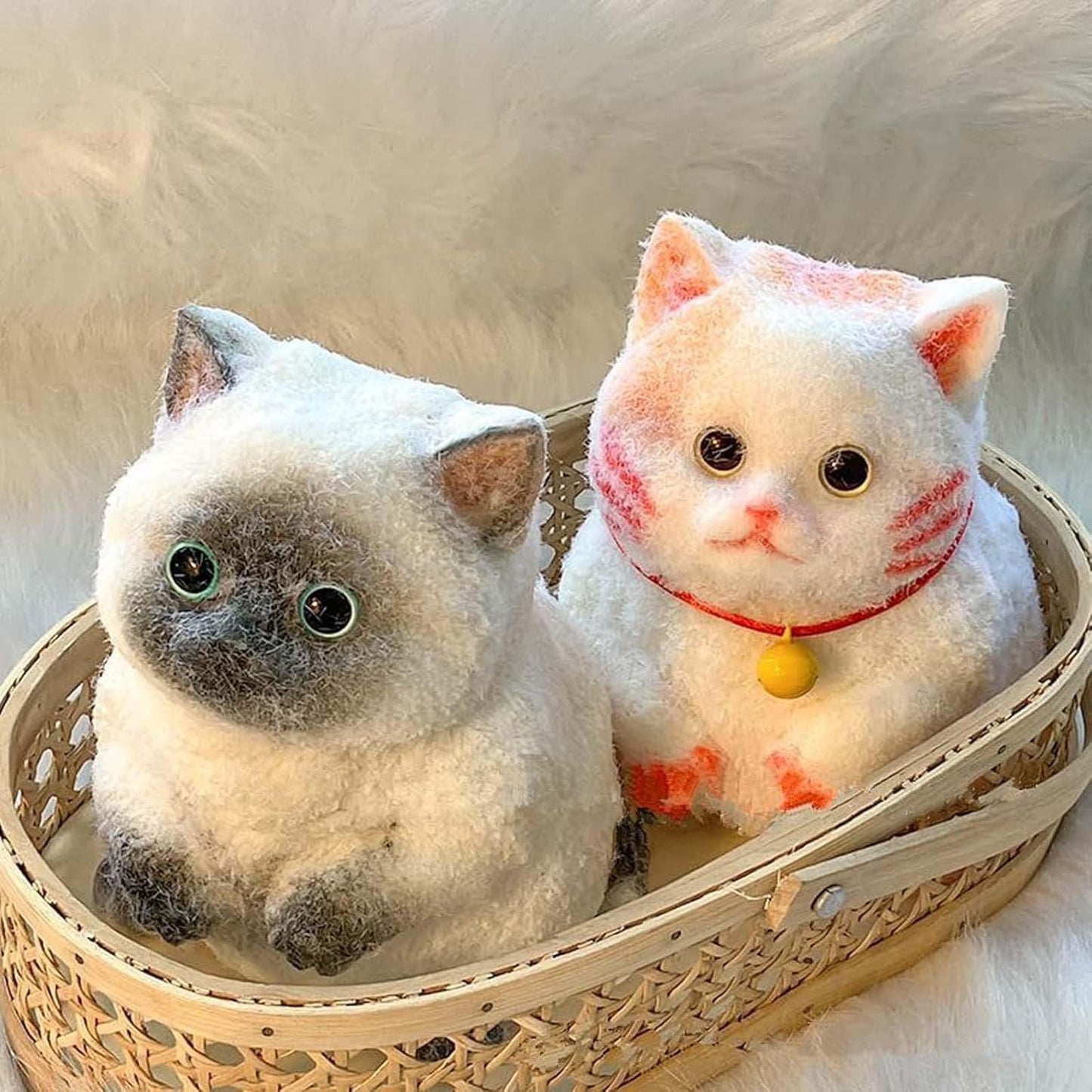 Big Taba Cat, Handmade Large Cat Taba Squishy Toys, Stress Relief, Funny, Cute Soft Cat Squishy Stress Toy Gifts (Large Siamese