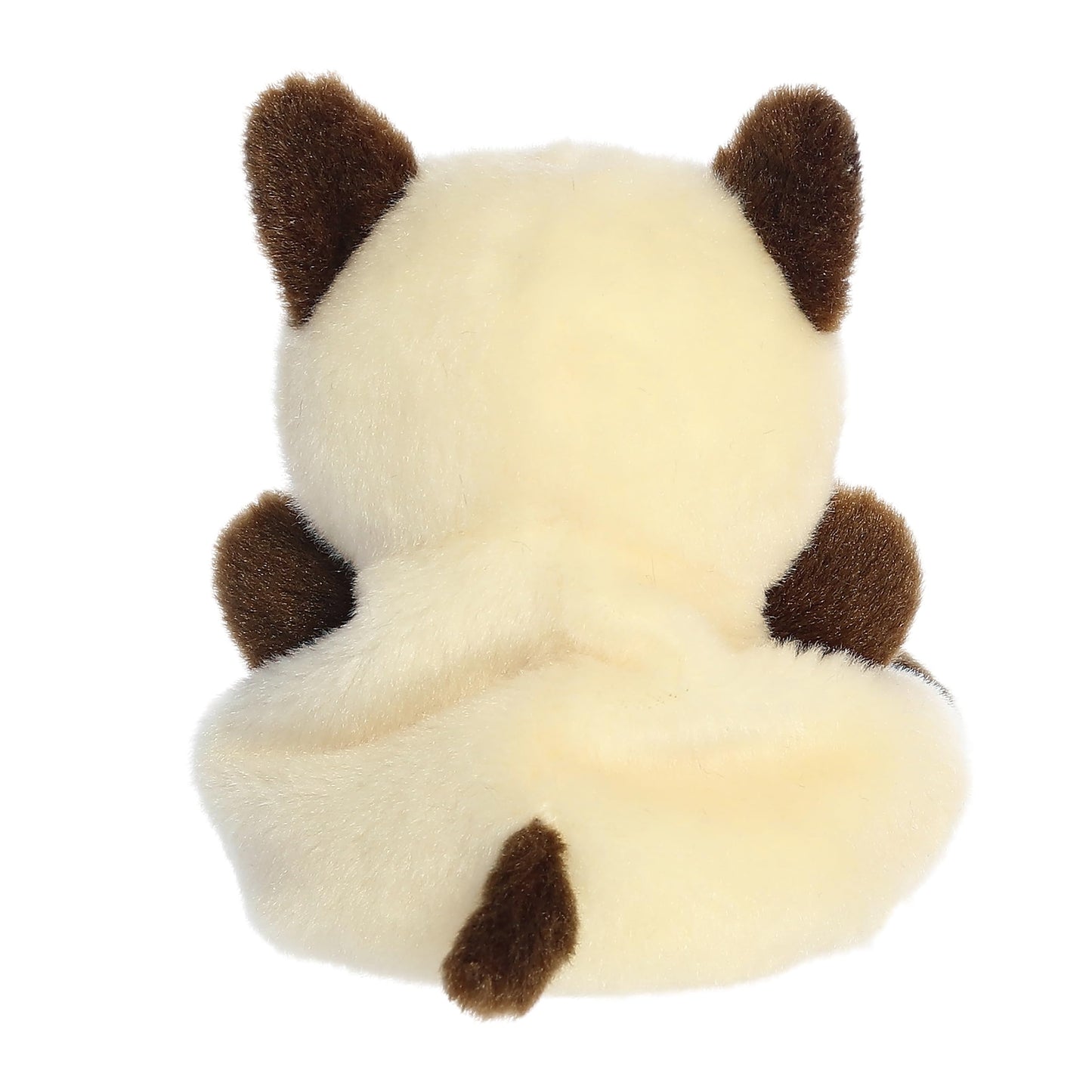 Aurora Adorable Palm Pals Dusty Siamese Kitty Stuffed Animal - Fun Collectible Plush for Kids and mature-themed Collectors - Perfect for Decorating Rooms and Birthday Gifts - Brown 5 Inches