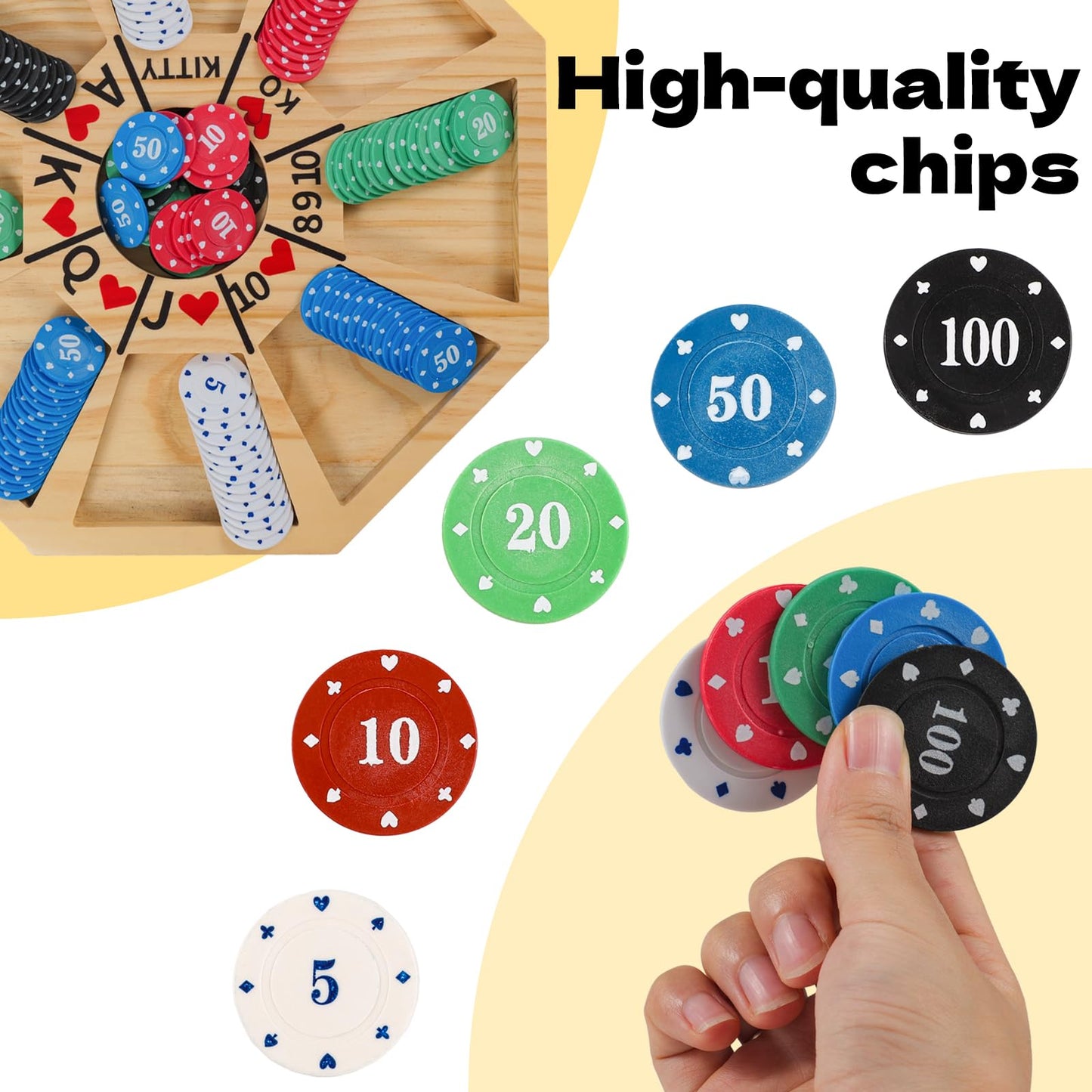 Jyquorp Michigan Rummy Board Game Deluxe Se Tperfect Blend Of A Royal Game Of Hearts Rummy Poker Wooden Tripoley Board Game Bett