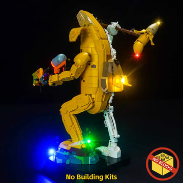 Brickbling Led Light Compatible With Lego Fortnite Peely Bone, Creative Lighting Kit Compatible With Lego 77072 - Light Kit Only