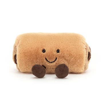 Jellycat Amuseables Pain Au Chocolat Stuffed Toy, 6 Inches | Pastry Plush | Fun Gift Idea