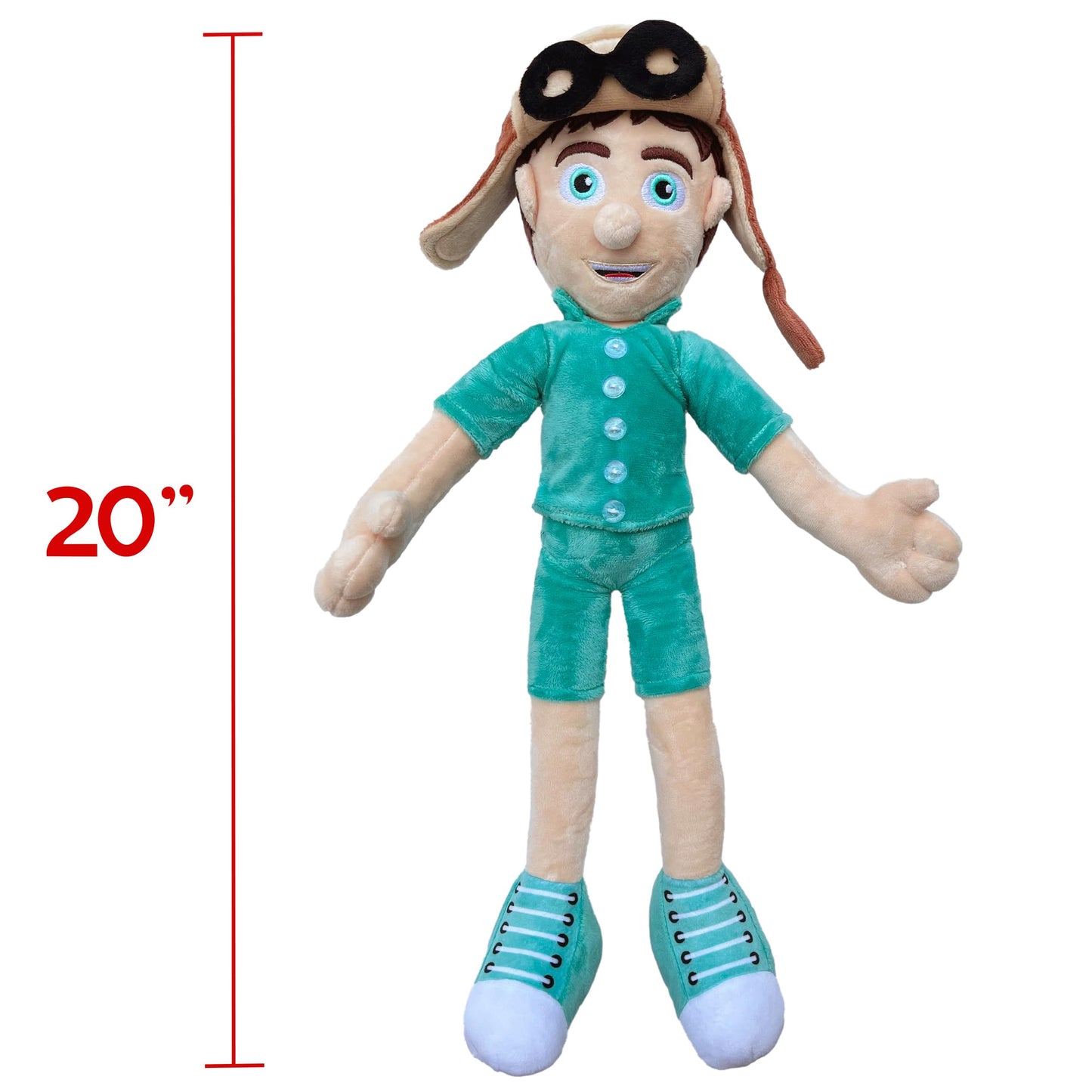 Danny Go! Official Plush Danny Doll 20 enhanced Plush Baby Toy Toddler Toys for Girls and Boys