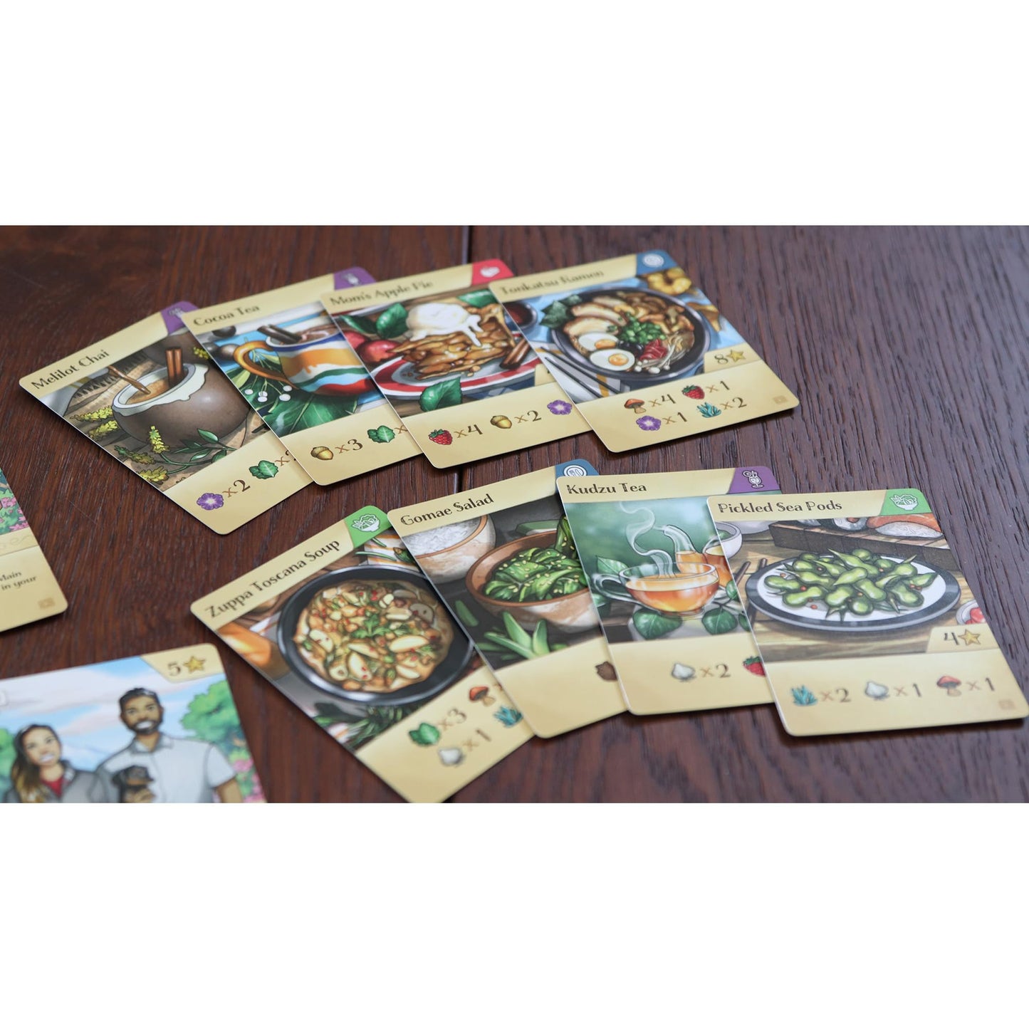 Rose Gauntlet: Wild Gardens Media Expansion Pack - Cozy Family Board Game Mini Expansion, Strategy Solo Foraging Game, Ages 14+,