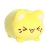 Aurora® Meowchi Stuffed Animal - Tasty Peach® Design, 7" Yellow Polyester, Small, Model 44522