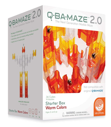 Mindware Q-Ba-Maze Warm Colors