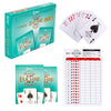Regal Games Euchre Card Game Set - 2 Pack with Score Sheets for 2-4 Players - Durable Cardstock - Ideal for Family Game Night