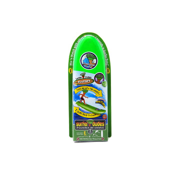 Surfer Dudes Classics Wave Powered Mini-Surfer and Surfboard Toy - Donegan Doolin - Green