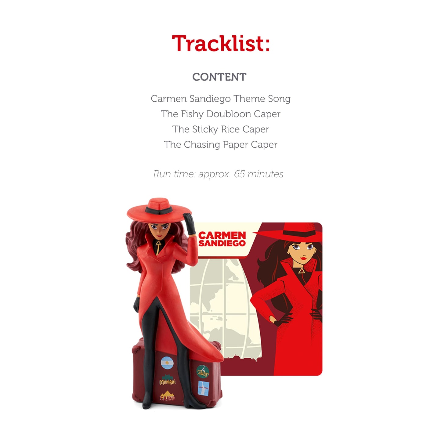 Tonies Carmen Sandiego Audio Toy Figurine