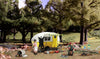 Ma & Pa'S Trailer Haven Camping Trailer W/Figures N Scale Woodland Scenics