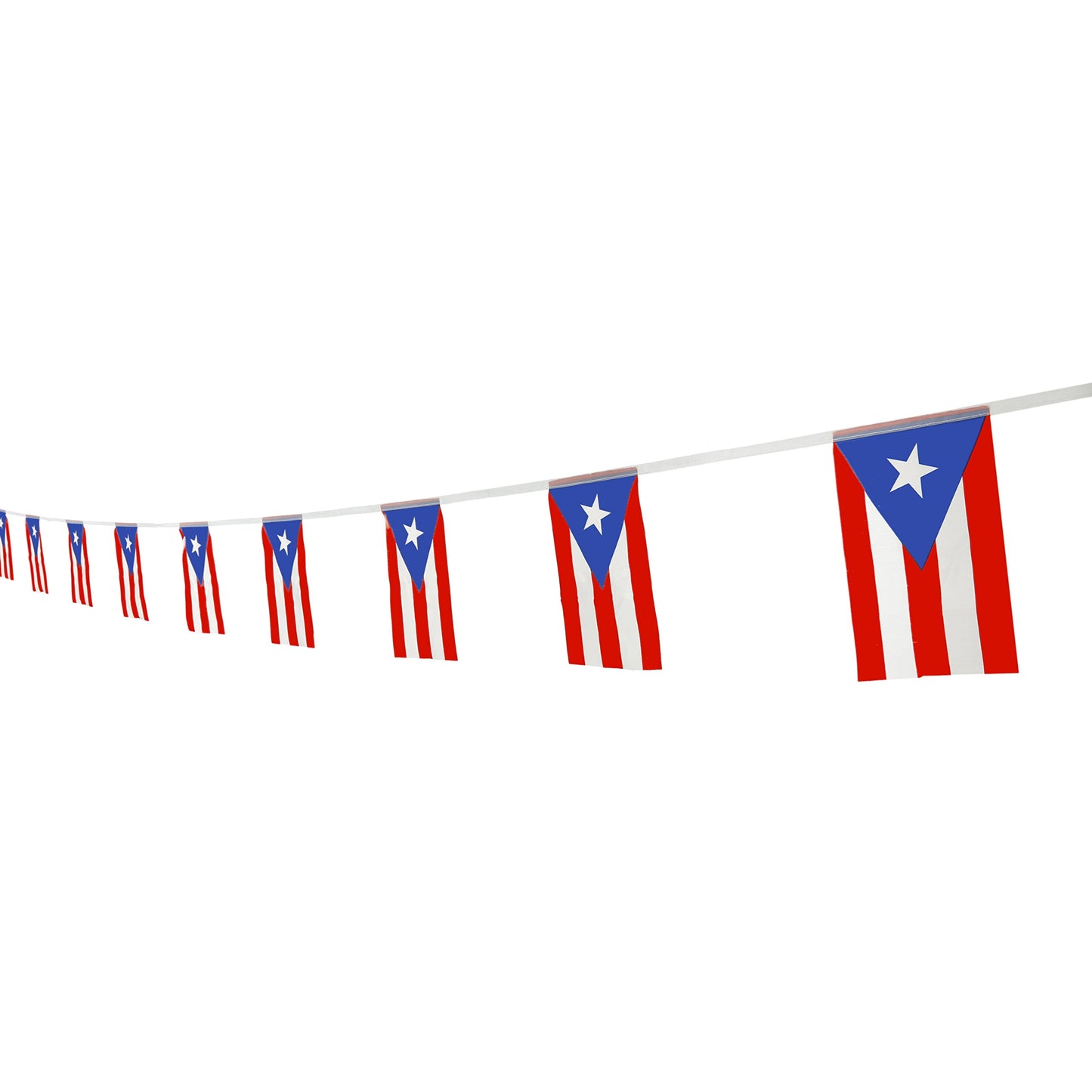 Puerto Rico Flag Puerto Rican Flag,100Feet/76Pcs National Country World Pennant Flags Banner,Party Decorations Supplies For,Bar,