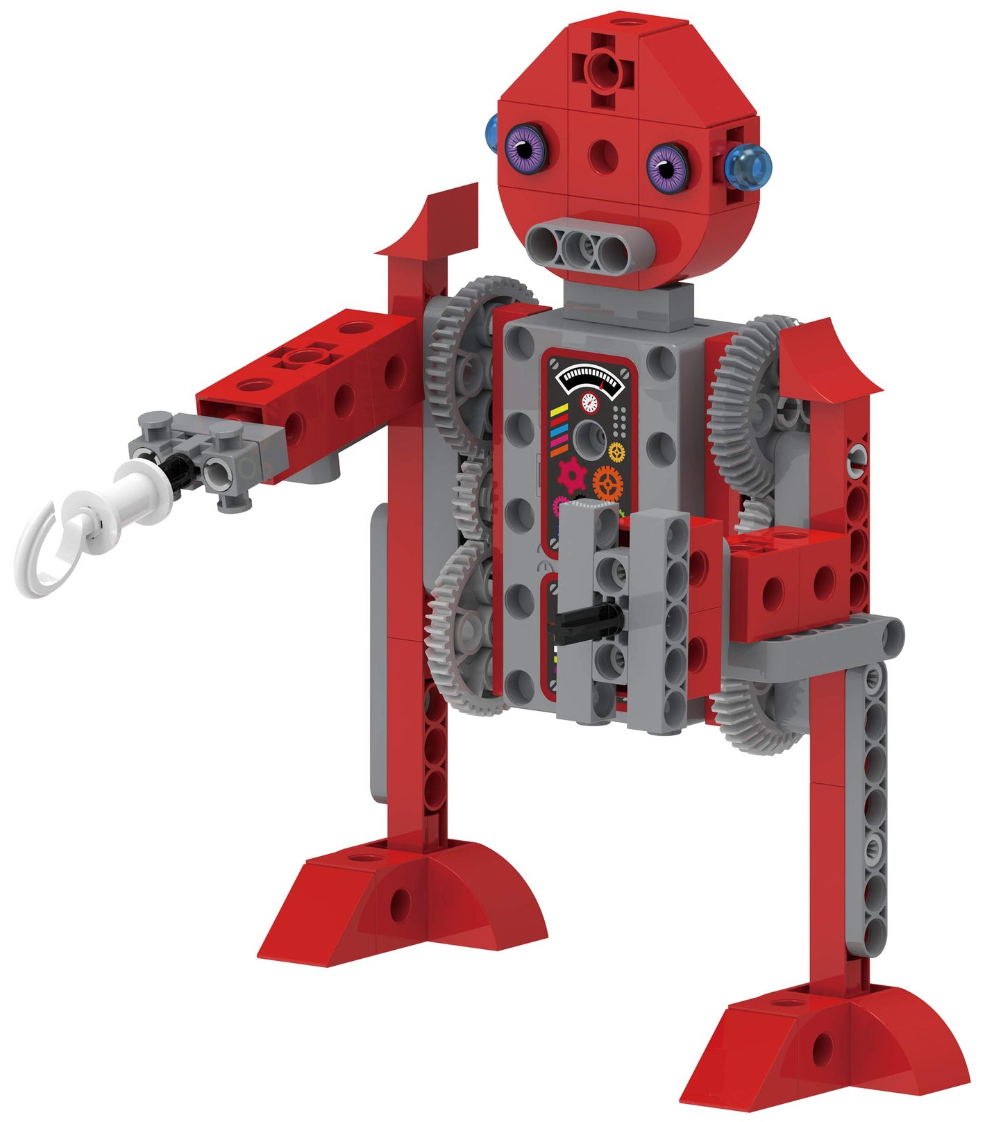 Thames & Kosmos Kids First Robot Factory: Wacky, Misfit, Rogue Robots Stem Experiment Kit | Hands-On Model Building For Young Engineers | Build 8 Motorized Robots | Play & Learn With Storybook Manual