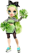 Rainbow High Cheer Jade Hunter – Green Cheerleader Fashion Doll With 2 Pom Poms And Doll Accessories, Great Gift For Kids 6-12 Years Old