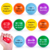 MCPINKY Motivational Stress Balls 12PCS Inspirational Stress Balls 2 Inch Foam Balls with Positive Quetos for Kids and mature-themeds Stress Anxiety Relief