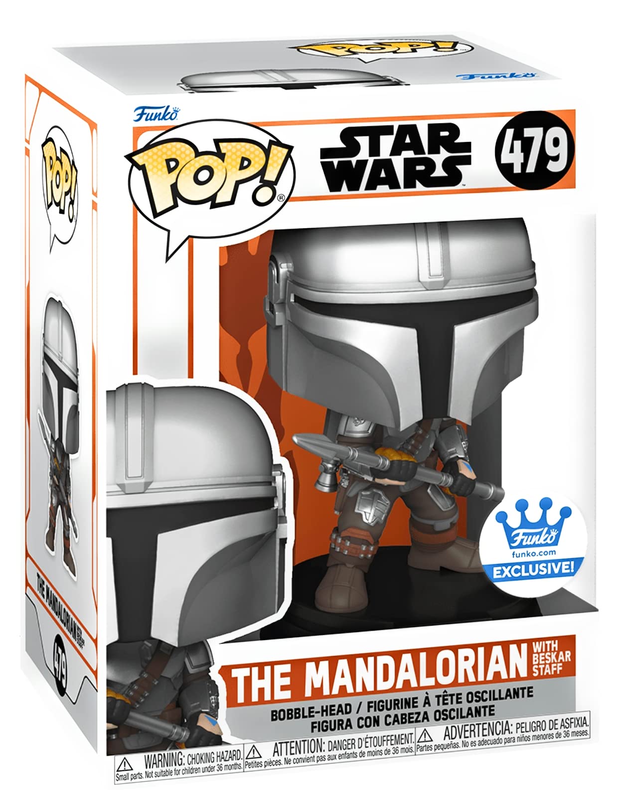 The Mandalorian With Beskar Staff Funko Exclusive