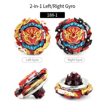 Battling Top cutting edge Battle Set B-192 Greatest Raphael Spinning Top Starter Gyro Set with Launchers Toy Gift for Boys Kids Girls Ages 6+