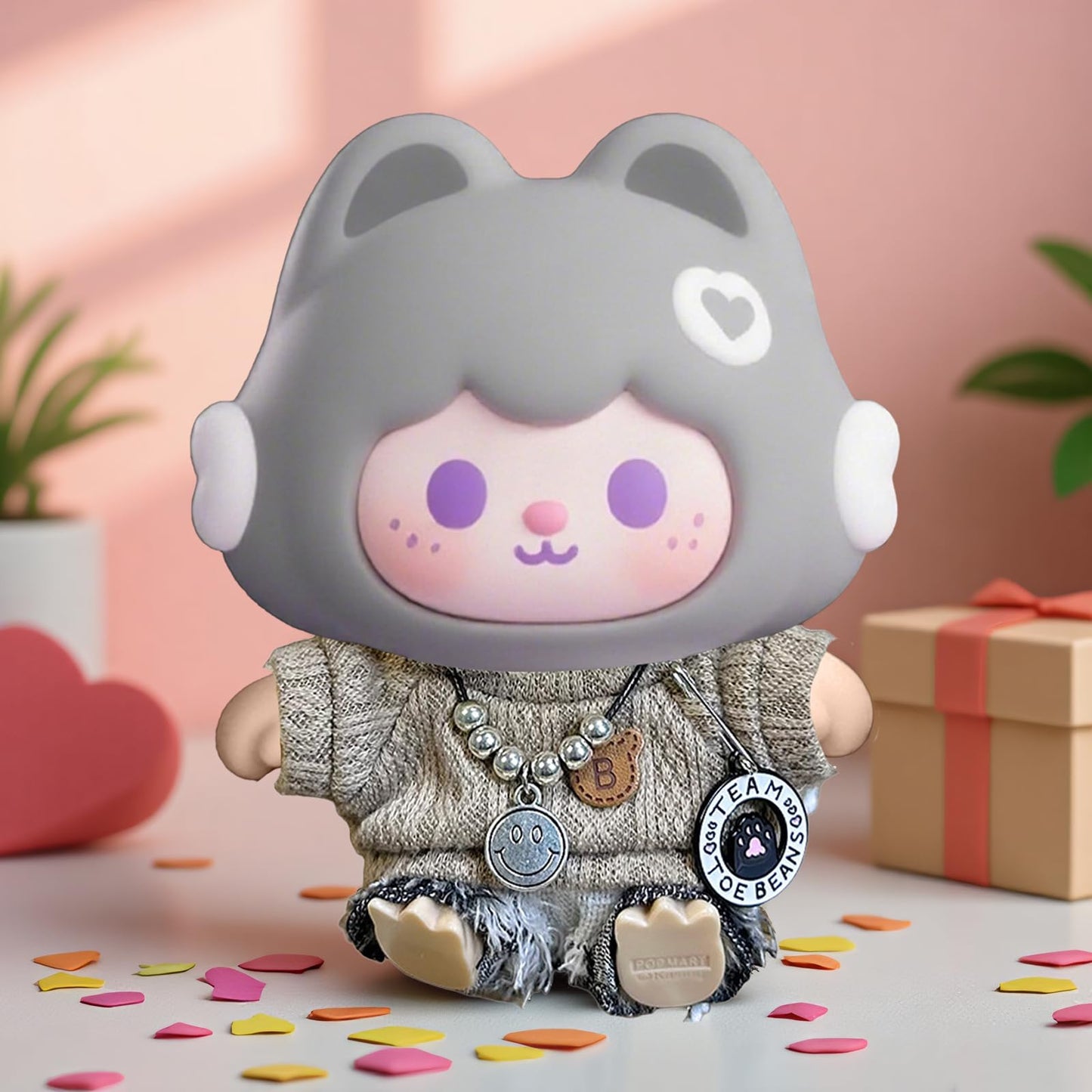 Cute Doll Clothes Doll Personalized Clothes Set High Fashion Doll Accessories Set Suitable for 17 Cm Doll Clothes Set