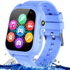 Waterproof Smart Watch For Kids 3-12 Years Old Boys Learning Toys With 26 Games, Video Camera, Pedometer, Music Player, Alarm Cl
