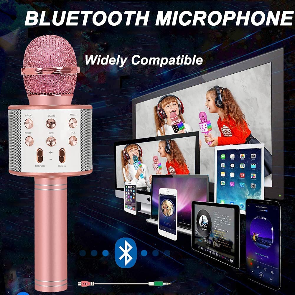 Zzlwan Kids Toys For Girls Gifts: Popular 2024 Kids Toys Microphone For 3 4 5 6 7 8 9 10 Year Old Girl Christmas Brithday Gift Ideas - Top Girls Toys Age 4-12 Yr Old Toddlers Girls Teens