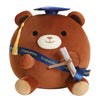 Finebee Bear Stuffed Animal Brown Bear Plushie Present Doll Gifts Soft Graduation Plush With Cap For Kids Students Kawaii Celebr