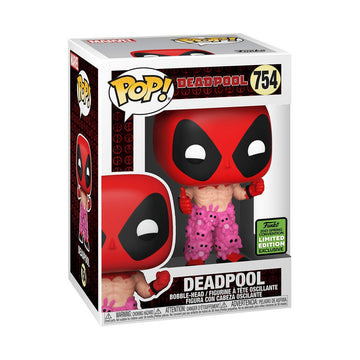 Funko Pop! Deadpool - Deadpool With Teddy Bear Pants (Eccc 2021 Shared Exclusive)