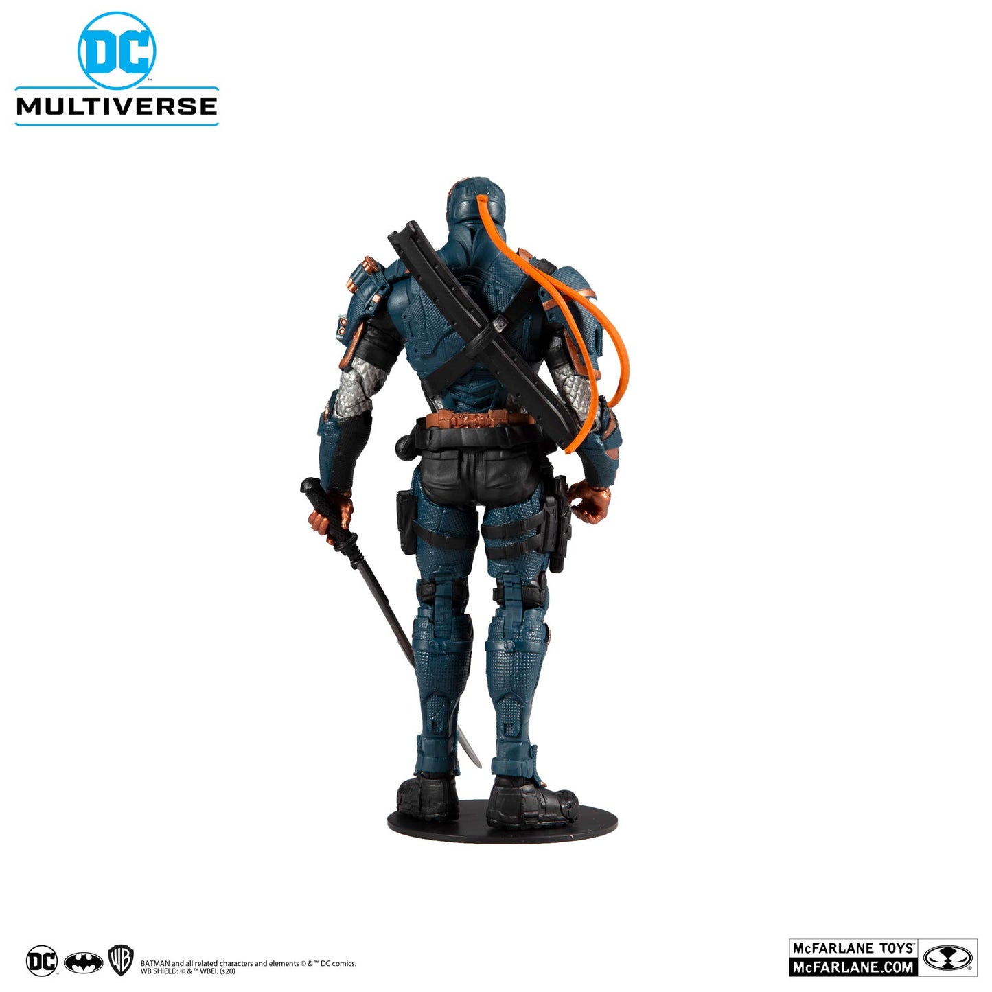 Mcfarlane Toys Dc Multiverse Deathstroke: Batman: Arkham Origins 7-Inch Action Figure, Multicolor (15342-2)