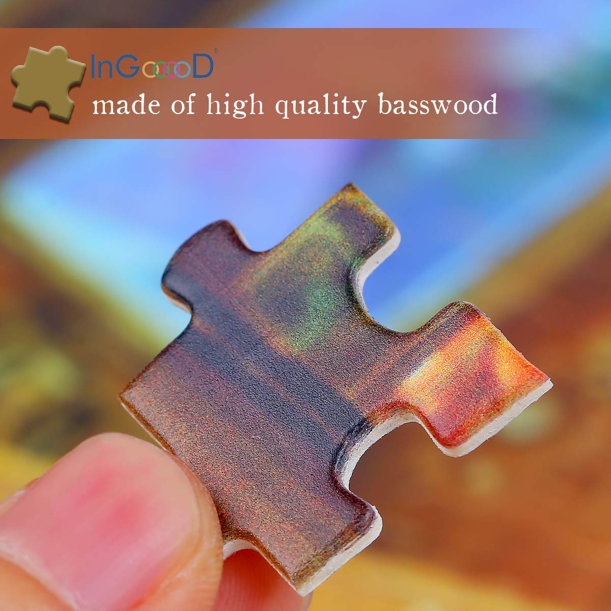 Ingooood- Jigsaw Puzzle-Fantasy Series- Hidden Chamber -Ig-0551 Entertainment Wooden Puzzles Toys