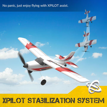 Volantexrc Rc Plane For Beginners, 3Ch Airplane 2.4Ghz Remote Control Plane For Adults (76101)