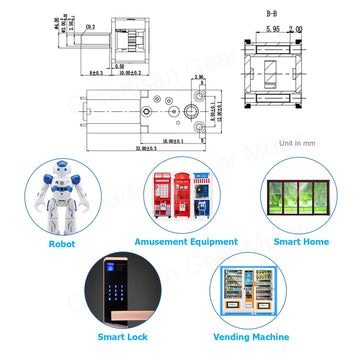 Greartisan Dc 12V 68Rpm Worm N20 High Torque Speed Reduction Motor With Metal Gearbox Motor For Diy Rc Toys