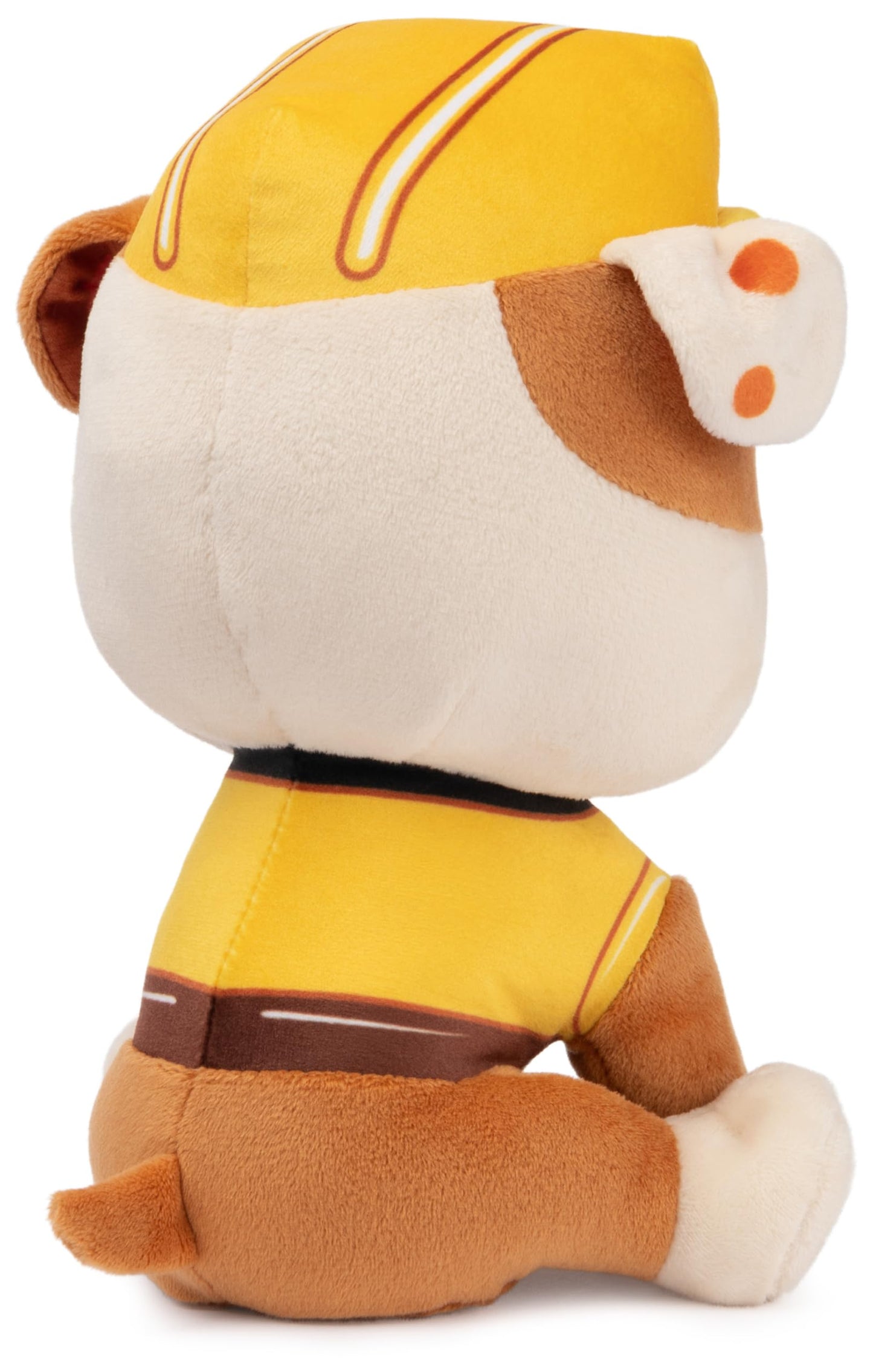 GUND PAW Patrol Rubble Plush Toy in Construction Uniform, 9" - Ages 1+, Model 6056523