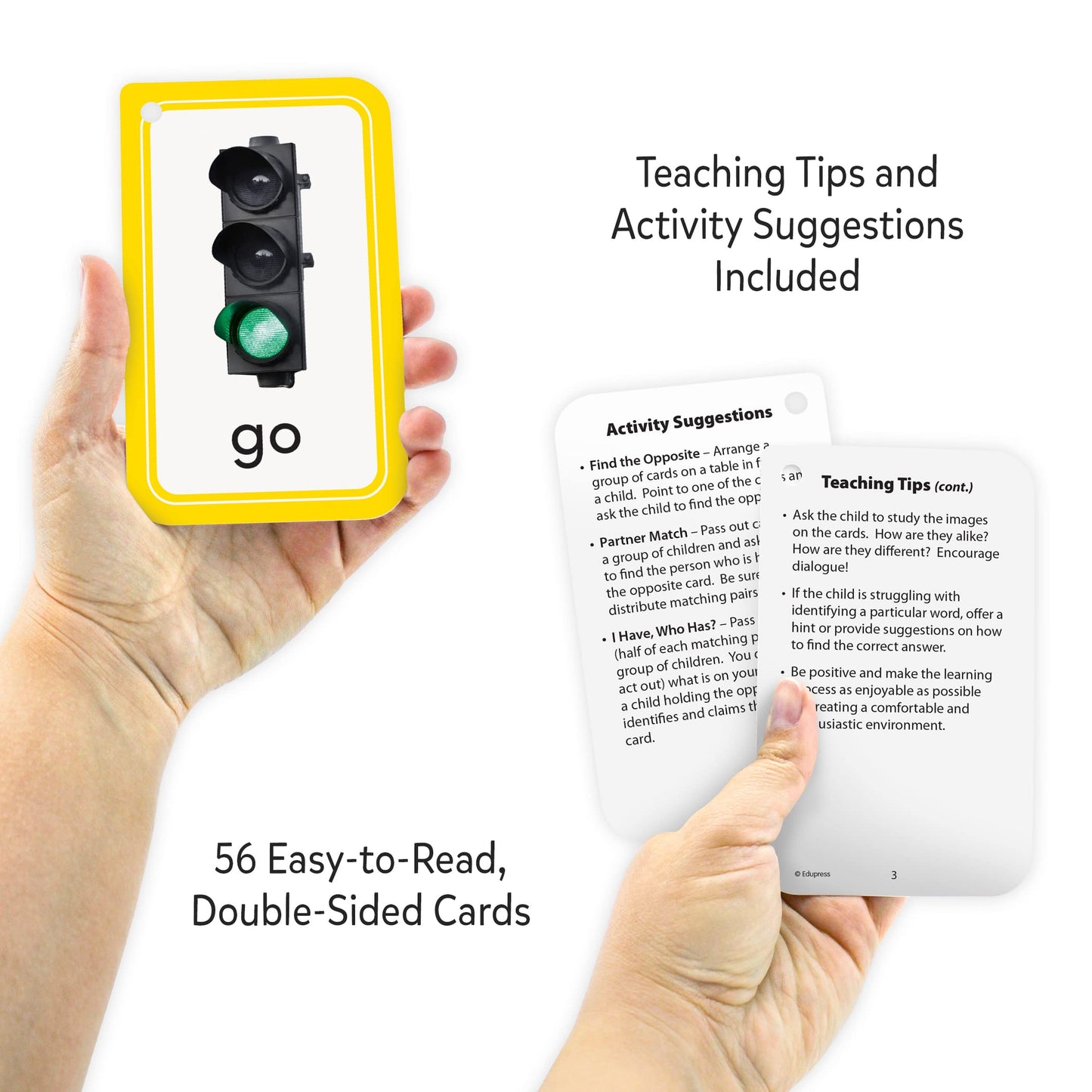 Teacher Created Resources Opposites Flash Cards - Medium Cardstock, Model EP62050