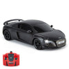 CMJ RC Cars Audi R8 GT RC Remote Control Car Limited Edition Black 2.4Ghz 1:24. Licensed RC Car Series for Girls and Boys Age 8