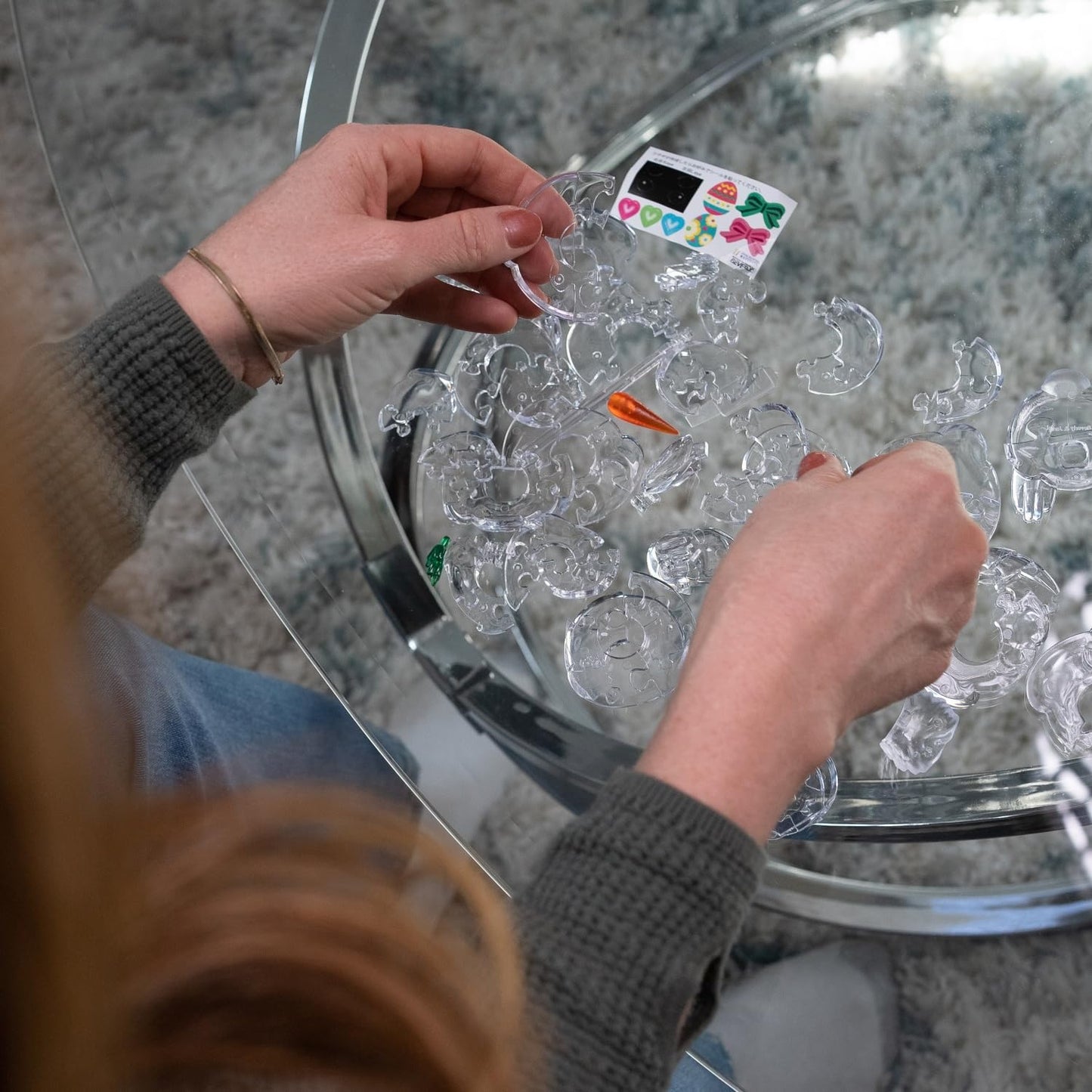 Bepuzzled | Deluxe Carousel, Original 3D Crystal Puzzle, Ages 12 And Up