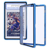 ZINHO Graded Card Case Magnetic Aluminum Alloy Slab Protector Display Case Fits 35PT PSA/CGC/CSG Cards, UV Protection (Blue)