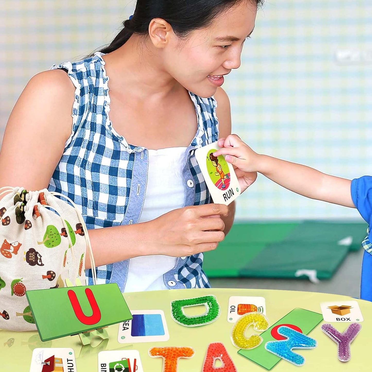 Alphabet Letters Sensory Toys - Short Vowel Reading Letters Spelling Games, Must Haves Sight Words Educational Toy, Fidget Sensory Toys For Autistic