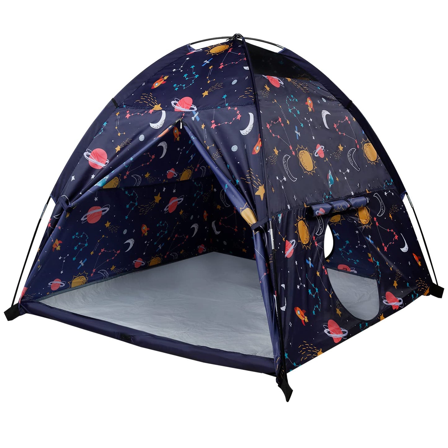 Mountrhino Space World Kids Play Tent-60 X60 X47 Kids Pop Up Tent Children Camping Playhouse Indoor Outdoor Play Tents Fo