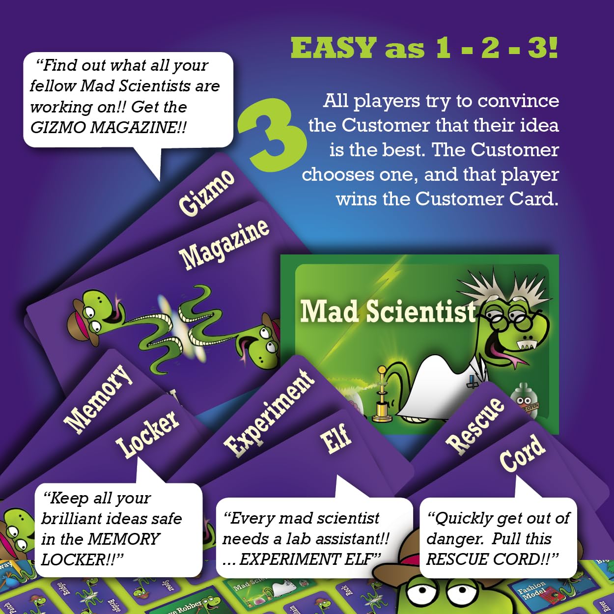 SNAKE OIL Joke Juice Game Expansion Pack - Silly Selling Party Game, Cardstock, Purple, Model JJ-EX-NEW