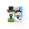Tonies A Christmas Carol Audio Play Character - Small Maroon Plastic