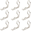 GDOOL 30-Pack 90-Degree Angle 1mm Body Clips Bent Springy Pins WJ07 for All 1/16 1/18 1/20 Scale Model Car Truck Crawler Truck(S