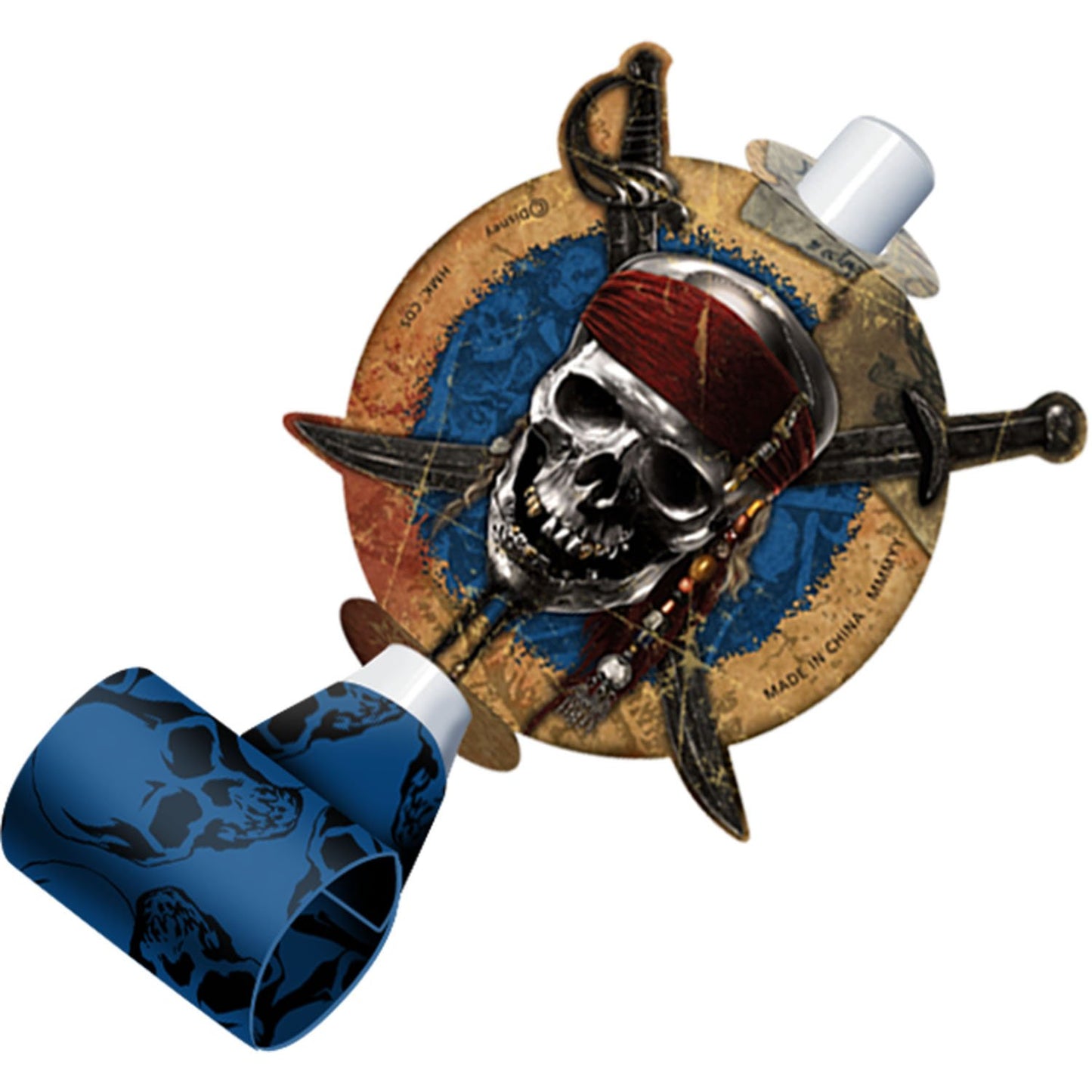 Pirates Of The Caribbean 'On Stranger Tides' Party Blowouts / Favors (8Ct) By Hallmark