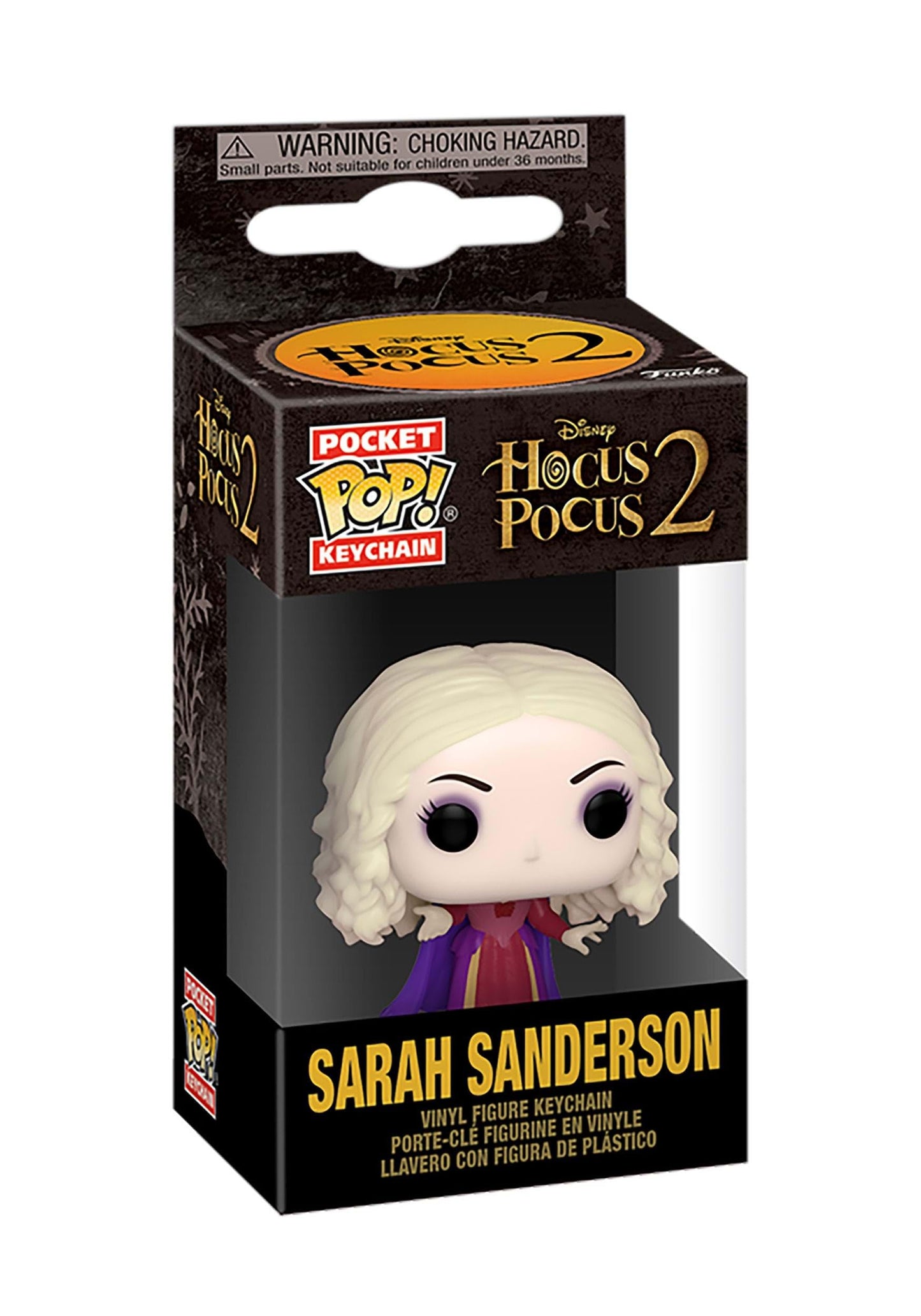 Funko Pop! Keychain: Disney Hocus Pocus 2- Sarah Sanderson - (Smoke) Novelty Keyring - Collectable Mini Figure - Stocking Filler - Gift Idea - Official Merchandise - Horror Fans - Backpack Decor