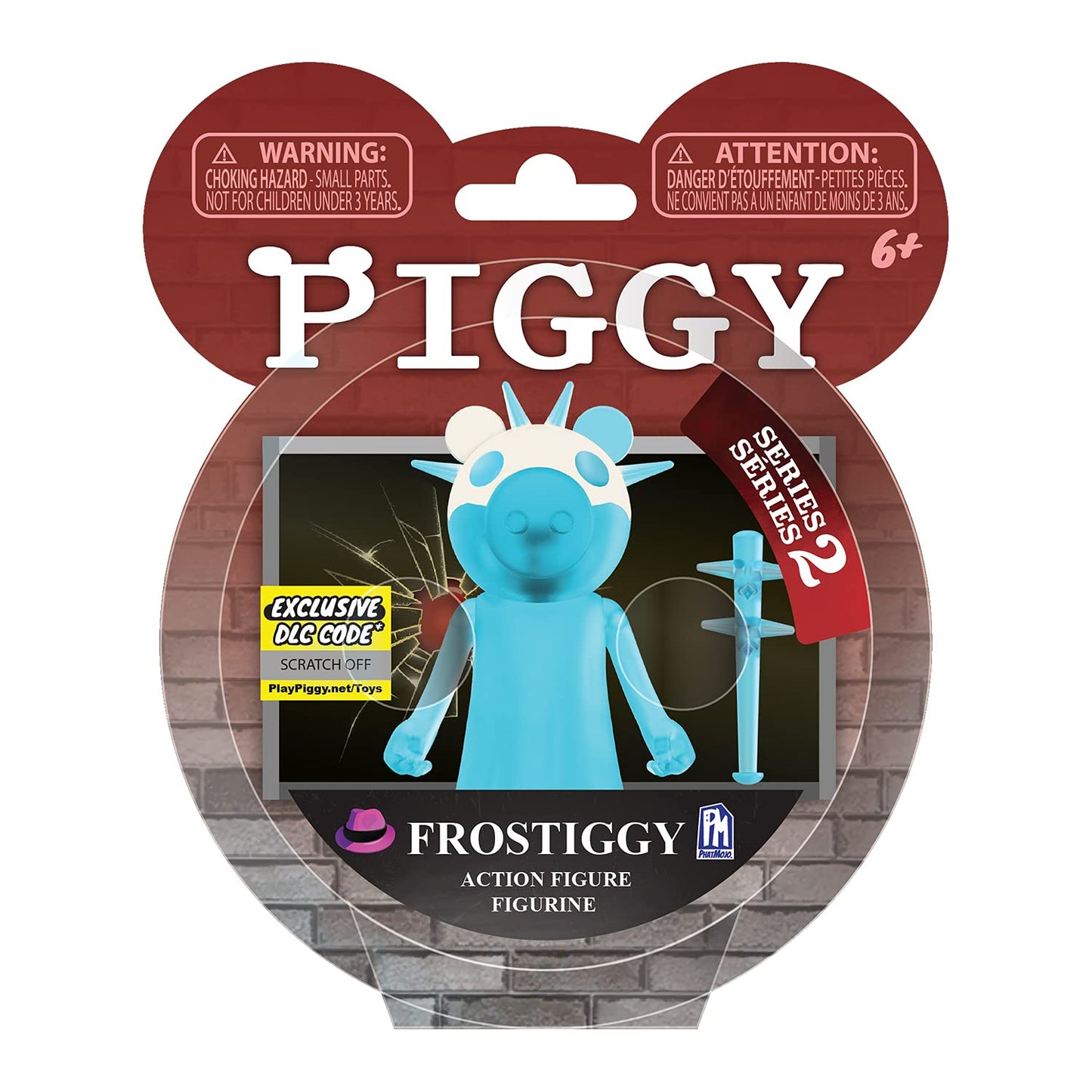 Piggy - Frostiggy Series 2 3.5' Action Figure (Includes Dlc Items)