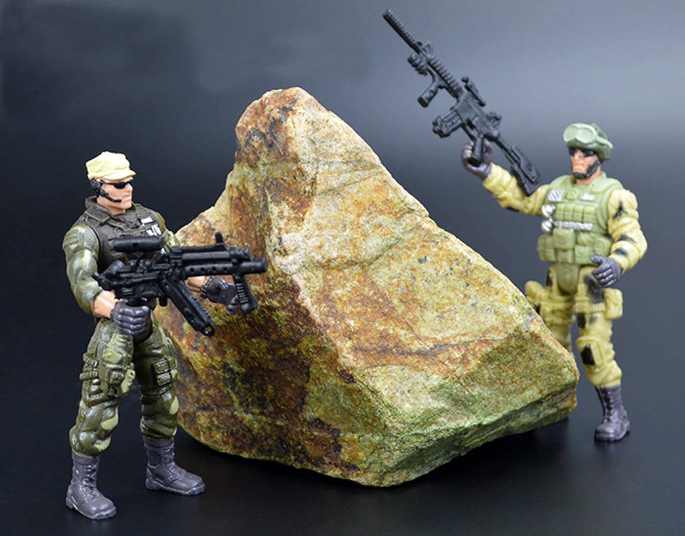 Berry President Army Men, Army Action Figures, 4 Inches Military Action Figures, Army Combat Swat Soldier Action Figures Toys For 4 5 6 7 8 9 10 Year Old Boys (12 Pcs) (12Soldiers)