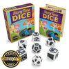 Imagination Generation Story Time Dice, Create Your Own Adventure Storytelling Game - Includes 7 Polyhedral Dice & 4 Suggested W